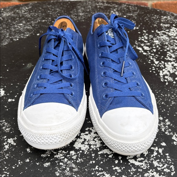 Converse Royal Blue Canvas Sneakers - Picture 2 of 10